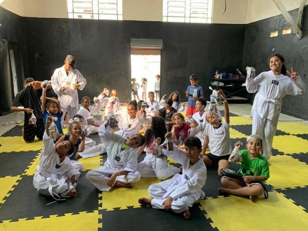 PROJETO TAEKWONDO NA ÁGUA BRANCA – PARCERIA COM INSTITUTO GAMAÇÃO